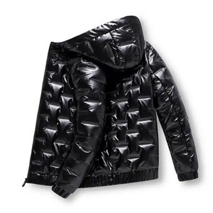 New Fashion Style Hooded Canvas Men's <b>Puffer</b> <b>Jacket</b> | OEM Service Breathable & Eco-Friendly Winter <b>Jacket</b> for Men and <b>Women</b> - Product Image 4