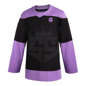 Jersey de hockey sobre hielo sublimado equipo barato personalizado jersey de hockey sobre hielo para hombre tamaño adulto hecho a medida - Product Image 2