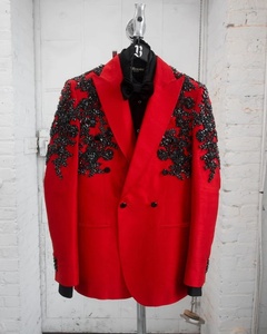 Costumes classiques personnalisés pour hommes smoking de marié formel pour mariage costume d'affaires pour hommes costume 2 pièces sur mesure coupe ajustée - Product Image 2