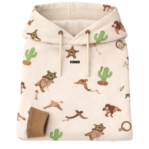 Rodeo Theme Dog <b>Hoodie</b> Western Print Soft Fleece Pet Sweatshirt With Hood Cozy Warm Pullover Winter Wear Dogs - Product Image 6