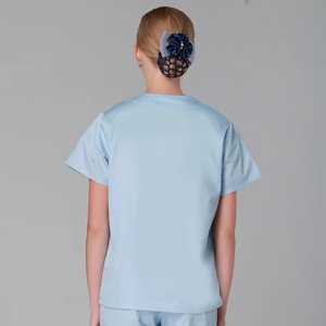 Uniformes Médicos Modestos de Alta Calidad para Mujer, Conjuntos de Uniformes de Enfermería con Cuello en V y Accesorios Suaves - Product Image 3