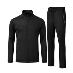 Survêtement deux pièces à capuche en cachemire pur 100% pour hommes-Costume de sport de loisirs d'affaires à la mode haut de gamme pour le survêtement d'automne - Product Image 5