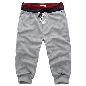 Unisex Knee-<b>Length</b> Fleece Joggers Track Suit Bottom Jogging <b>Trousers</b> - Product Image 6