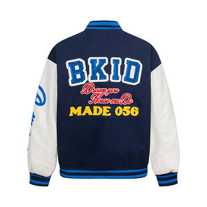 Veste de baseball personnalisée avec broderie, vêtements streetwear, vestes de baseball pour hommes, veste de haute qualité pour hommes - Product Image 5