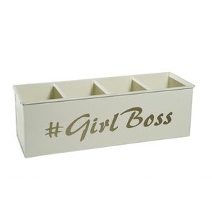 Organizador de Escritorio Metálico Hecho a Mano con 4 Compartimentos, Ideal para Oficina, Hogar, Escuela, Almacenamiento de Escritorio, Bolígrafos, Lápices, Papelería, Mesa - Product Image 4