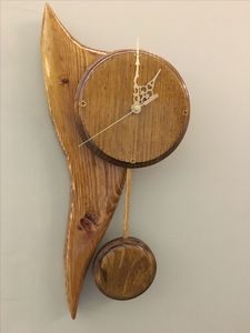 L'HORLOGE MURALE EN BOIS PERSONNALISÉE POUR UNE DÉCORATION MAISON ÉLÉGANTE Corps MODERNE en bambou avec Rosh naturel pour les occasions de mariage - Product Image 4