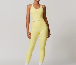 ชุดออกกำลังกายสำหรับผู้หญิงชุดออกกำลังกายโยคะชุดออกกำลังกายเลคกิ้งสำหรับผู้หญิง - Product Image 6