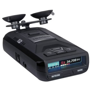 Nouveau détecteur laser-radar longue portée R7 Extreme avec GPS intégré et alertes en temps réel, antennes doubles avant et arrière avec flèche directionnelle - Product Image 1