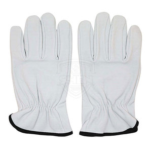 Guantes de Seguridad de Cuero de Venta Directa de Fábrica, Guantes de Seguridad de Cuero Transpirables para Protección de Manos, Venta en Línea - Product Image 2