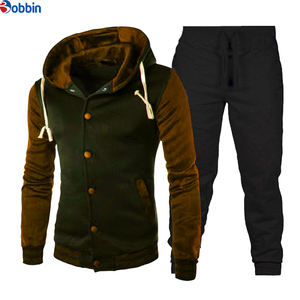 Conjunto Deportivo de Moda, Chaqueta Universitaria de Terciopelo para Hombre, Conjunto de Pantalones Deportivos, Atuendo de Baloncesto, Invierno, Unisex, Chándal, Conjunto Hip Hop - Product Image 6