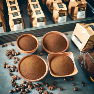 ผงกาแฟสำเร็จรูปโรบัสต้าแบบสเปรย์แห้งสำหรับผู้ผลิตเครื่องดื่มรสเปรี้ยวบรรจุภัณฑ์แบบกำหนดเองฉลากตามต้องการ - Product Image 2