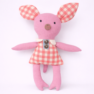 Cute Custom Pig Doll for Girls-Super <b>Soft</b> Polyester <b>Stuffed</b> Animal Birthday Comforter <b>Toy</b> - Product Image 1