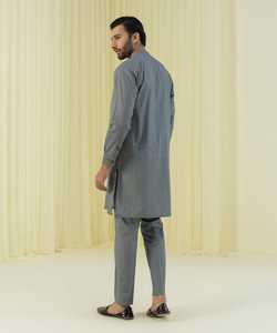 Vente en gros de robe pakistanaise Shalwar Kameez tenue musulmane authentique pour hommes de styles stylistes vêtements ethniques - Product Image 4