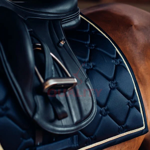 Coussin de selle anglais doux et confortable tissu durable matelassé respirant assure un ajustement doux, la stabilité et le confort des chevaux tapis de selle - Product Image 3