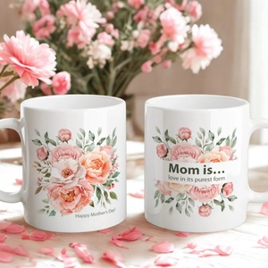 High Resolution Logo Printed Ceramic Mugs for Promotional Use Portable Coffee Mug Gifts for Parties - Product Image 2