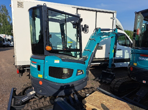 Chenilles en caoutchouc neuves pour excavatrice Sunward U25F en stock pour une achat rapide et une livraison rapide partout en France - Product Image 6