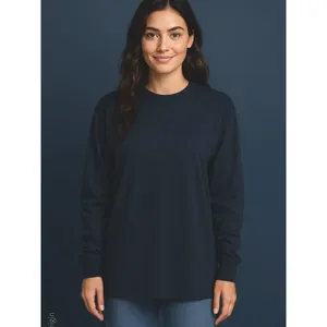 T-Shirt Personalizzabile N7211 da Uomo a Maniche Lunghe per Merchandising e Promozioni - Product Image 2