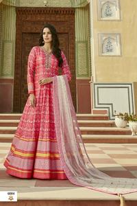 ชุดกระโปรงตาข่ายผ้าแคนแคนาตาข่ายพิมพ์ลาย patola นักออกแบบด้วยมือและดีไซน์เนอร์รุ่นล่าสุด - Product Image 4