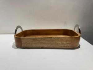 Plateau en bois artisanal pour la présentation d'aliments, de boissons et de centres de table – Vente en gros de plateaux en bois et d'artisanat en bois d'Inde - Product Image 5