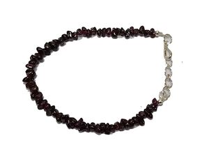 สร้อยข้อมือคริสตัลโกเมนชิปปรับรอบลูกปัดหินคริสตัลพลอยเครื่องประดับแฟชั่นผู้ชายและผู้หญิงของขวัญพลังงาน - Product Image 4