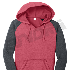 Sweat à capuche raglan en polaire légère pour femmes à la mode pour des vêtements décontractés et de gymnastique coupe confortable couche de tous les jours élégante doit avoir - Product Image 5