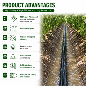 Tuyau <span class=keywords><strong>d</strong></span>'irrigation agricole perforé au laser 28mm/32mm/40mm pour système <span class=keywords><strong>d</strong></span>'<span class=keywords><strong>arrosage</strong></span> de ferme - Product Image 4
