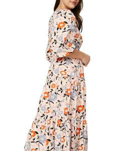 Vestido largo de color rosa pastel suave y cómodo de alta calidad para discotecas nocturnas y eventos especiales disponibles al mejor precio - Product Image 4