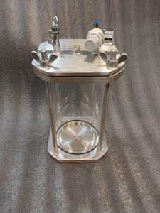 Chambre à vide en acrylique, dégazage, simulation d'altitude, test d'étanchéité, encapsulation sous vide et vide à usage général - Product Image 6