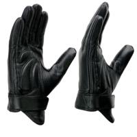 Respirant réglable moto cuir unisexe Gel rembourré paume poignet court doigt complet en plein air Gym gants d'équitation
