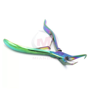 คีมต่อผมสีไททาเนียมปรับแต่งชื่อแบรนด์ของคุณ - Product Image 2