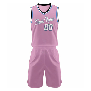 Uniforme de basketball respirant en polyester, grande taille, couleur personnalisée, séchage rapide, antibactérien, vente en gros - Product Image 2
