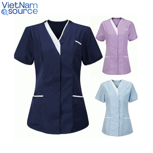 Uniformes médicos personalizados para trabajadores sanitarios, diseñados para médicos, enfermeras y personal médico, calidad hecha en Vietnam - Product Image 4