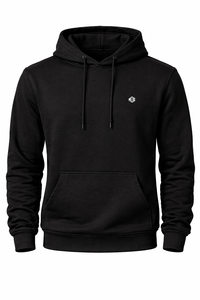 Sudaderas con Capucha Extra Grandes Personalizadas para Hombre, Color Negro, Marca Privada, Ropa Urbana, Felpa Gruesa, OEM, Venta al por Mayor, Estilo Urbano Estadounidense - Product Image 5