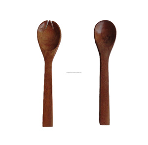 Cuchara de comida de madera de alta calidad Precio al por mayor Cuchara de madera hecha a mano reutilizable por proveedor indio - Product Image 2