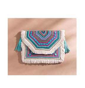 <b>Boho</b> Style Ethnic <b>Handbag</b> Wholesale <b>Boho</b> Summer Bag Bohemian Crossbody Purse Looking Fabulous Hot Selling - Product Image 1
