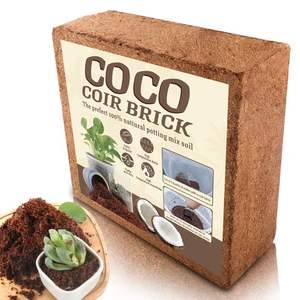 Bloque de turba de coco de alta calidad/Prensa de bloque de turba de coco natural y biodegradable de Eco2go Vietnam - Product Image 5