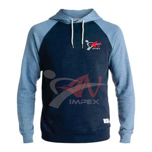 เสื้อฮู้ดดี้ผู้ชายคุณภาพสูงสั่งทำพิเศษ ตัดเย็บสองสี กันน้ำ ระบายอากาศได้ดี ไซส์ใหญ่ เสื้อกันหนาว พิมพ์ลายดิจิทัล - Product Image 2