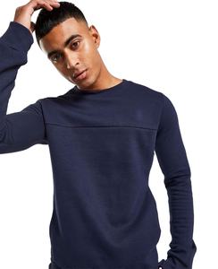 Conception de logo de marque personnalisée gris chiné foncé vêtements de sport survêtement respirant coton Gym polaire XL Standard Fit chaleur décontracté - Product Image 1