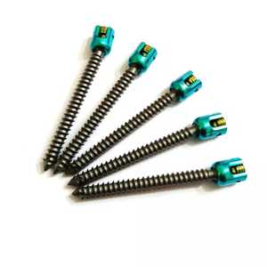 เครื่องมือผ่าตัดกระดูกและข้อ8.0มม. X 80มม. เครื่องมือผ่าตัดกระดูกสแตนเลสสกรูหลายแกนได้รับการรับรอง CE - Product Image 1