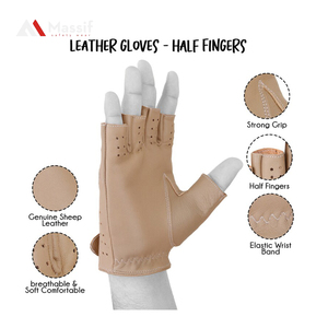 Gants de saison d'hiver de conduite souple en cuir pur/gants en cuir de mode pour hommes en cuir véritable - Product Image 3