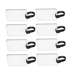 Tag gantungan pakaian ramah lingkungan dan bernapas, desain 3D bordir logo, khusus untuk Wear BW-S.HTC-01. - Product Image 3