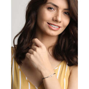 NOVAMART Fine Lia Hand Mangalsutra <b>Bracelet</b> 925 Sterling Silver Fine Charm Wholesale Export - Product Image 3