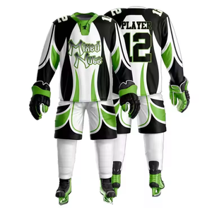 Uniforme de hockey sur glace de qualité professionnelle Service OEM Uniforme de hockey sur glace Prix abordable Uniforme de hockey sur glace - Product Image 4