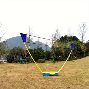 <span class=keywords><strong>Filet</strong></span> de <span class=keywords><strong>badminton</strong></span> portable de 5 m avec cadre, pour la maison, les jeux de sport récréatifs en extérieur et en intérieur, entraînement, support de <span class=keywords><strong>badminton</strong></span> détachable - Product Image 4