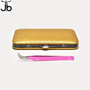 Pince à cils diamantée de haute qualité étui magnétique emballage pince à épiler extension de cils - Product Image 5