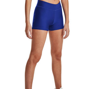 Latest High Quality Women's Blue Spandex Compression Gym <b>Shorts</b> Top Sale in Wholesale Rates Plus Size Features - Product Image 1