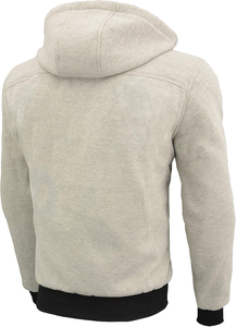 Sudadera con capucha personalizada para hombre 2025 con protección 100% para motocicleta con cremallera impermeable a prueba de viento Kevlar - Product Image 3