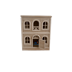 ราคาถูกขายส่งบ้านตุ๊กตาหวายเฟอร์นิเจอร์ธรรมชาติสําหรับตุ๊กตาจาก Thanh Cong - Product Image 6