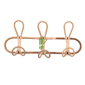 2025 Nouveau design Cintres en bambou faits à la main Artisanat direct d'usine - Product Image 6