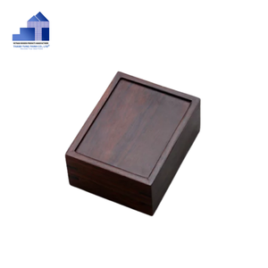 Coffret cadeau en bois fabriqué à la main motif carré exclusif intérieur doublé de velours doux nouvel article pour emballage de bijoux vietnamien - Product Image 2